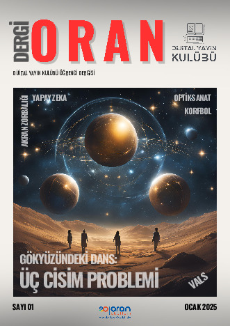 Dergi Oran 1. Sayı kapak görseli