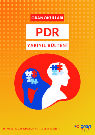 PDR Yarıyıl Bülteni 1 kapak görseli