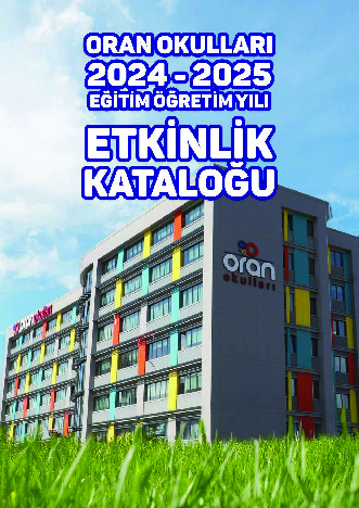 2024 - 2025 Eğitim Öğretim Yılı Etkinlik Kataloğu kapak görseli