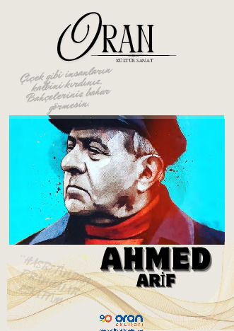 Oran Kültür Sanat 1. Sayı kapak görseli