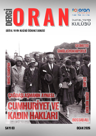 Dergi Oran 3. Sayı kapak görseli