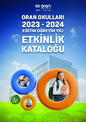 2023 - 2024 Eğitim Öğretim Yılı Etkinlik Kataloğu kapak görseli