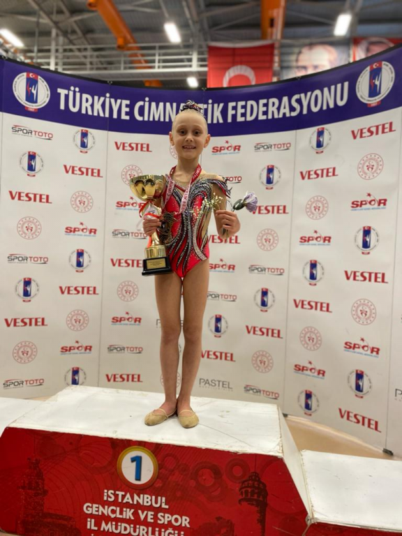 Öğrencimizden Ritmik Cimnastik Yarışmasında Büyük Başarı görseli 2