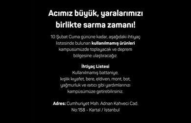 Acımız büyük, yaralarımızı birlikte sarma zamanı!