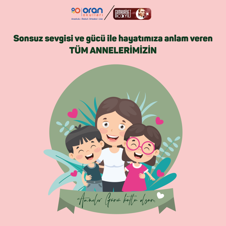 Tüm annelerimizin ''Anneler Günü'' kutlu olsun!
