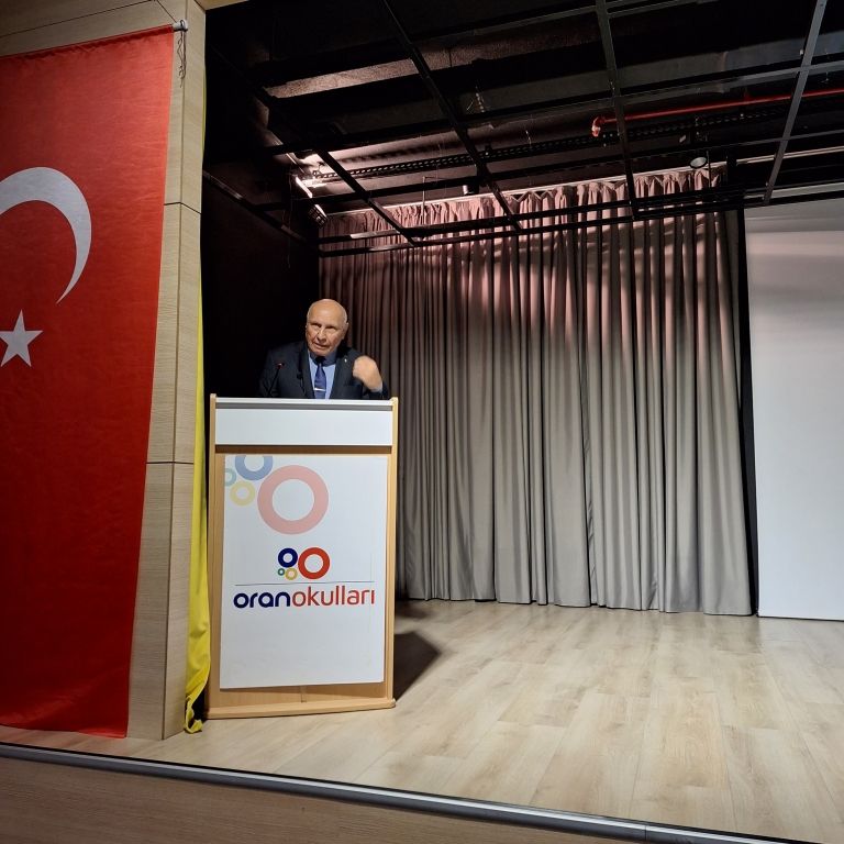 "Atatürk ve Cumhuriyetimizin 100. Yıl Kazanımları" sunumuyla Okan Üniversitesi Öğretim Üyesi Sayın Dr. Mehmet Kılıç'ı ağırladık görseli 1