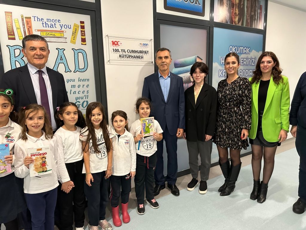 Cumhuriyetimizin 100.Yılı nedeniyle Kütüphanemize "100.Yıl Cumhuriyet Kütüphanesi" ismini verdik. görseli 2