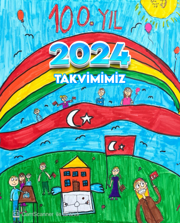 2024 Yılı - 100. Yıl Takvimimiz