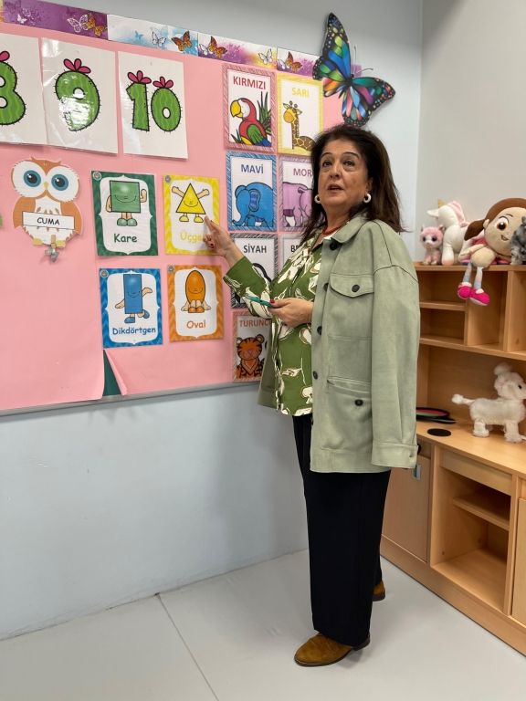 Prof. Dr. Belma TUĞRUL tarafından; İstanbul Anadolu Yakası okul öncesi öğretmenlerine okulumuzda ‘’İz Bırakan Öğretmenler’’ semineri gerçekleştirildi. görseli 1