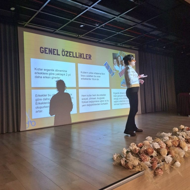 Rehberlik ve Psikolojik Danışmanlık Bölümü tarafından lise öğrencilerine yönelik "Mecburi istikamet Ergenlik" adlı seminer gerçekleştirildi. görseli 3