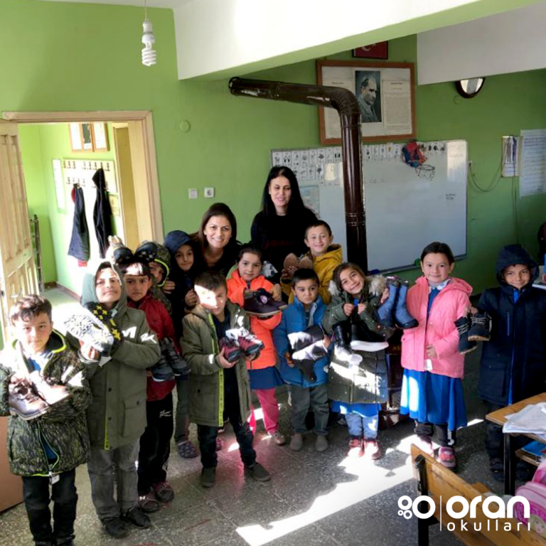 "ÜŞÜMESİN YÜREKLER" PROJESİNE ORAN OKULLARI ÖĞRETMENLERİNDEN DESTEK