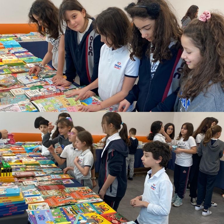 4. Geleneksel "Bir Kitap, Bir Dünya" kitap fuarımızın açılışını Sayın Kurucu Temsilcilerimiz, Genel Müdürümüz ve Okul Müdürlerimizin katılımıyla gerçekleştirdik. görseli 6