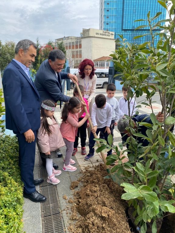 ''Orman Haftası'' kapsamında okul bahçemize fidan dikimi gerçekleştirdik. görseli 1