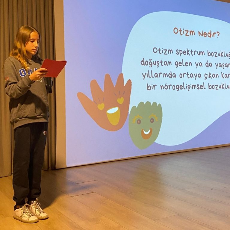 2 Nisan Dünya Otizm Farkındalık Günü kapsamında PDR Birimi tarafından ortaokul öğrencilerimize seminer düzenlendi. görseli 4