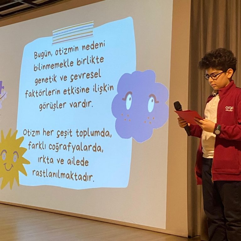 2 Nisan Dünya Otizm Farkındalık Günü kapsamında PDR Birimi tarafından ortaokul öğrencilerimize seminer düzenlendi. görseli 3