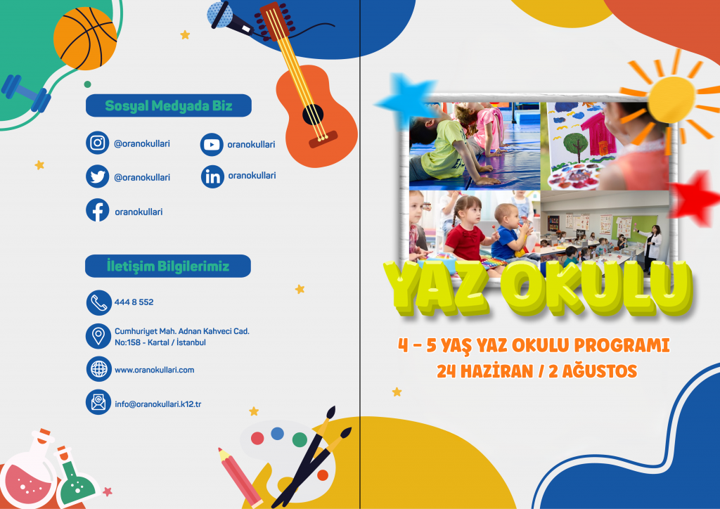 2023-2024 4-5 Yaş Yaz Okulumuz Açılıyor görseli 2