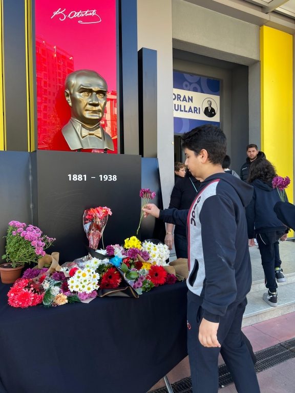 Aramızdan ayrılışının 86. yılında Ata’mızı sevgi, saygı ve minnetle andık. görseli 1