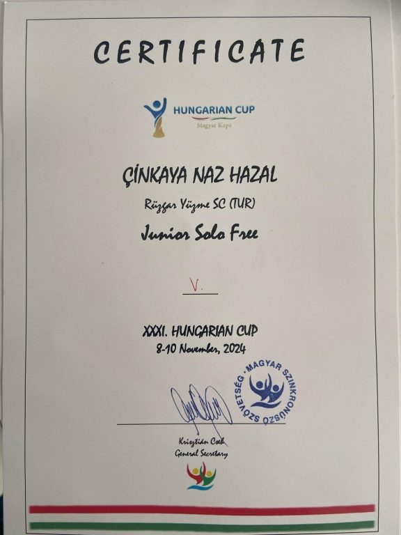 Artistik Yüzme Yarışmasında 2.lik ve 5.lik Başarısı görseli 3