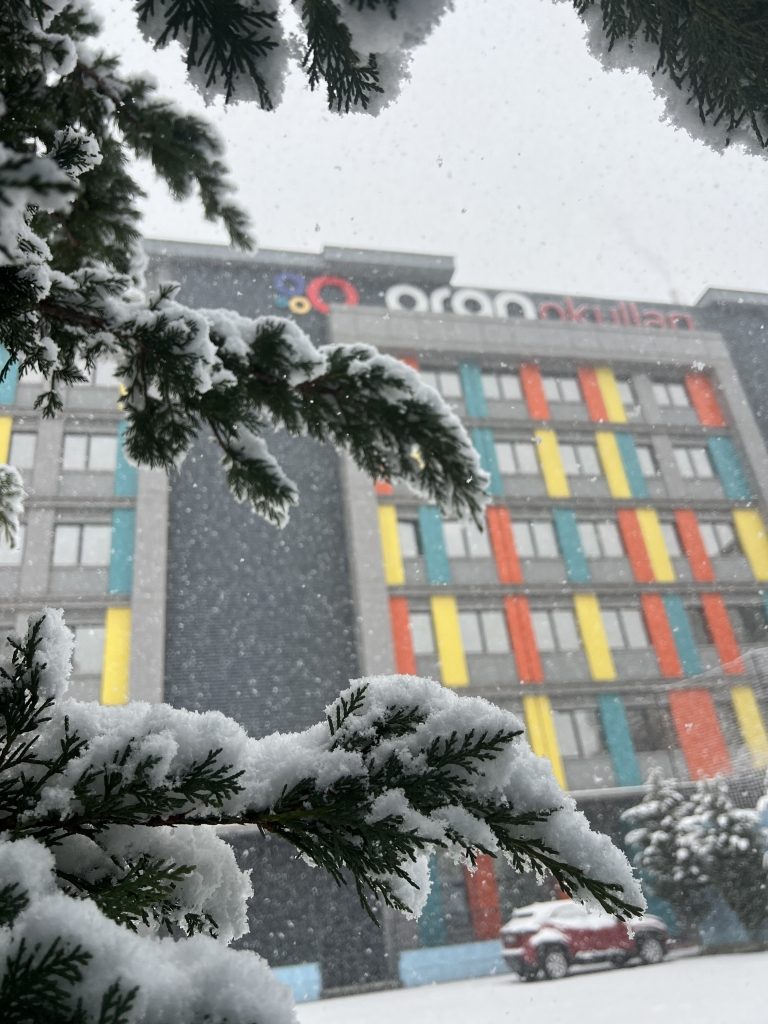 Okulumuzdan Kar Manzaraları görseli 7