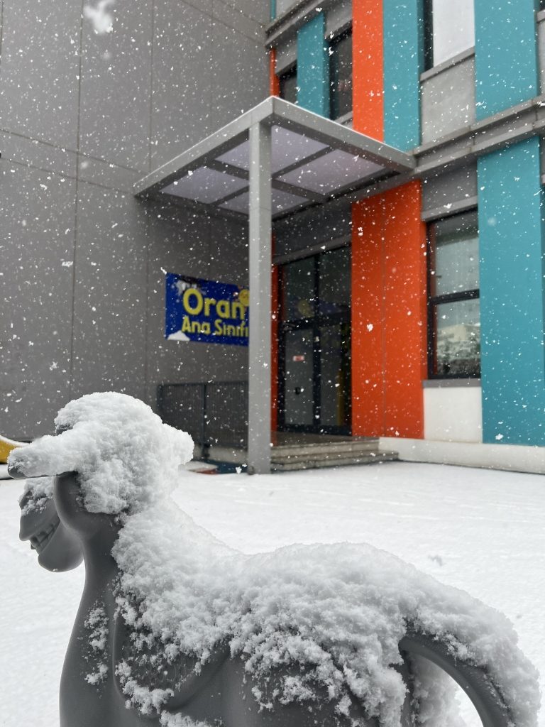 Okulumuzdan Kar Manzaraları görseli 10