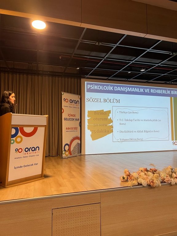 7. sınıf öğrencilerimizle ''LGS Sınavına Akademik ve Psikolojik Hazırlık'' seminerimizi gerçekleştirdik. görseli 1