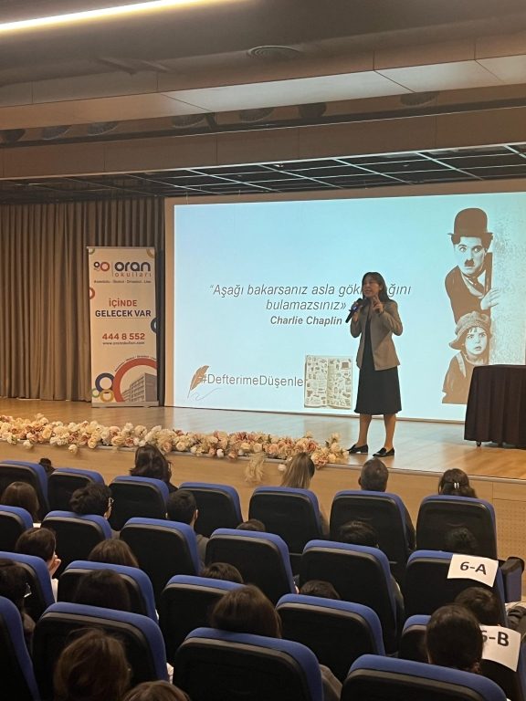 Profesyonel Koç - Eğitmen - Yazar Çiğdem SEZER tarafından ortaokul ve lise öğrencilerimize ‘’Girişimcilik ve İnovasyon Sırlar’’ konulu söyleşi gerçekleştirildi. görseli 13