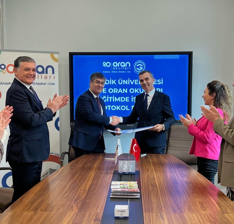 Oran Okulları-Gedik Üniversitesi Akademik İş Birliği protokolü imzalandı.