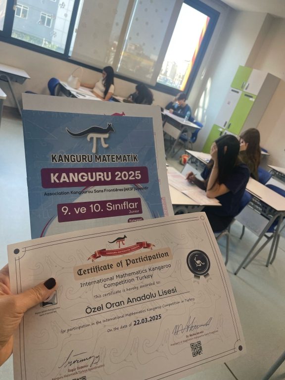 Uluslararası Kanguru Matematik Olimpiyatı'na Katıldık! görseli 1