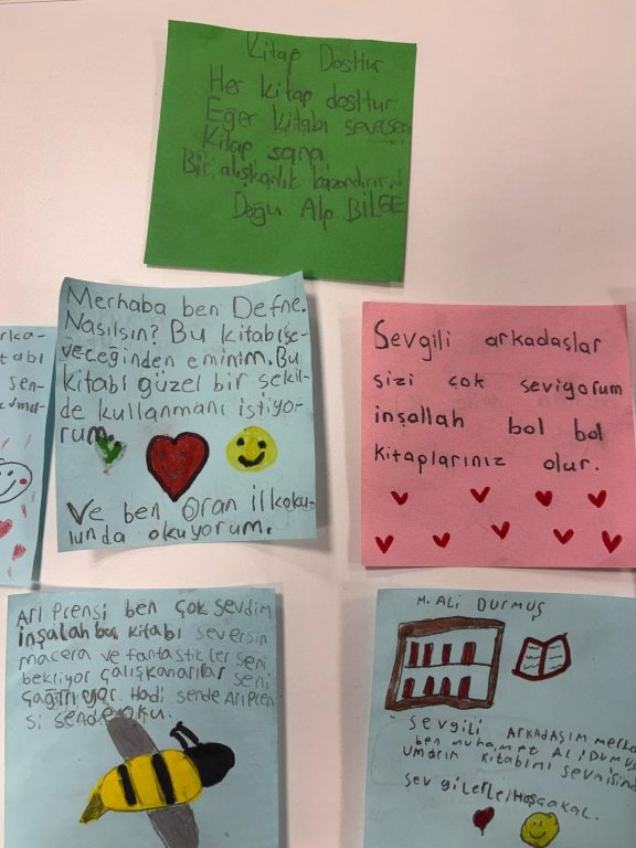 ‘’Bir Kitap Bir Köprü’’ projemizi gerçekleştirmenin mutluluğunu yaşıyoruz. görseli 11