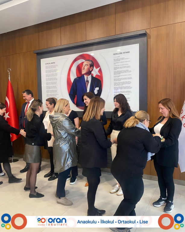 Okulumuz öğretmen, idari ve destek birim çalışanlarımız ile birlikte bayramlaşma programını gerçekleştirdik. görseli 2