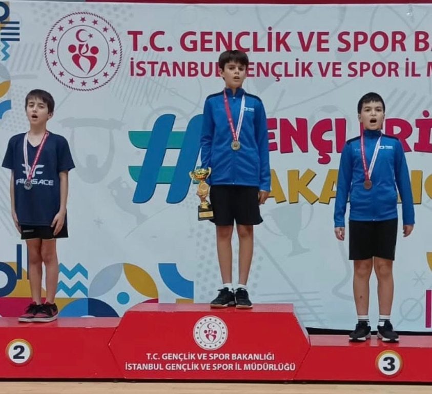 Masa Tenisinde İstanbul Birinciliği Başarımız görseli 1