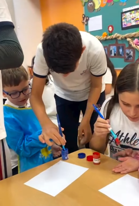 Sharing and Caring Projesi kapsamında 6. sınıf öğrencilerimiz, fen ve matematik gibi derslerin yanı sıra “Duygularını Tanıma” başlığı altında çalışmalar gerçekleştirdiler. görseli 7