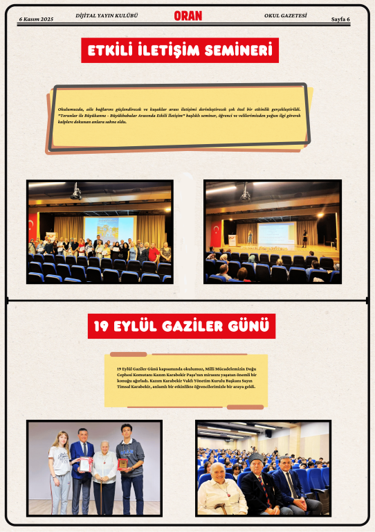 Dijital Yayın Kulübü’nün hazırladığı Gazete Oran’ın 4. sayısı ile karşınızdayız. görseli 6