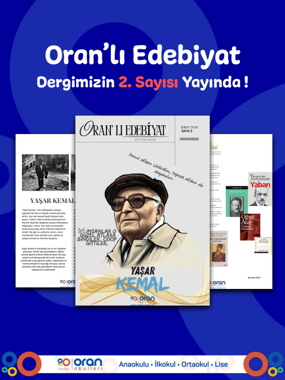 Oran’lı Edebiyat Dergimizin 2. Sayısı Yayında!