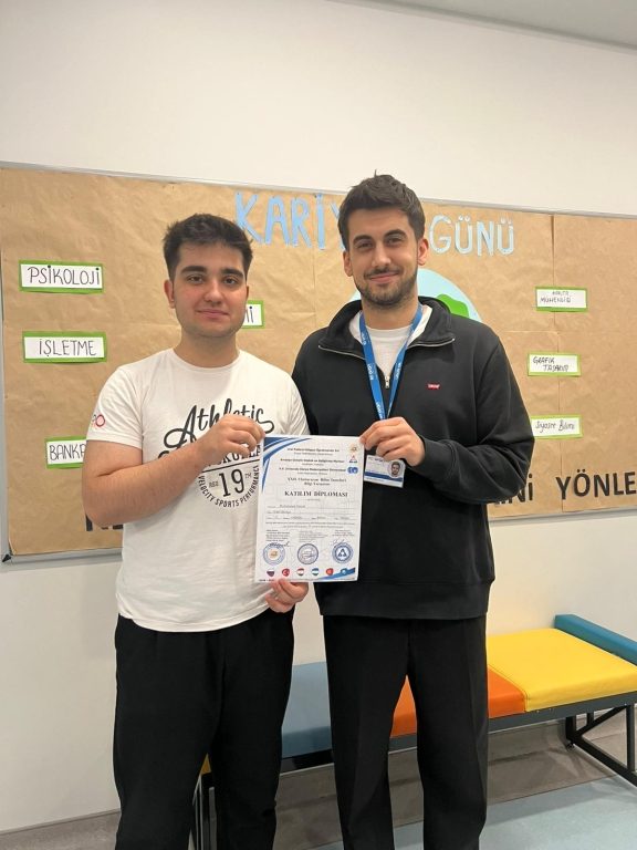 XXII. Uluslararası Bilim Temelleri(URFODU) Bilgi Yarışması’na katılan tüm öğrencilerimize katılım diplomaları takdim edildi. görseli 1