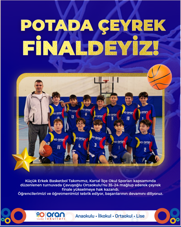 Potada Güçlü Adım, Çeyrek Finaldeyiz! görseli 1