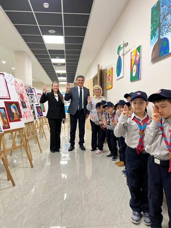 Oran Okulları Küçük İzci Kümesi Yemin Töreni’ni büyük bir gurur ve heyecanla gerçekleştirdik. görseli 2