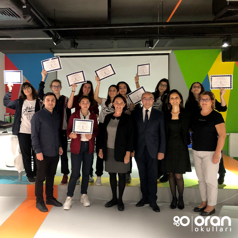 Öğrencilerimiz EYP  Programına Katılım Sertifikalarını Aldılar
