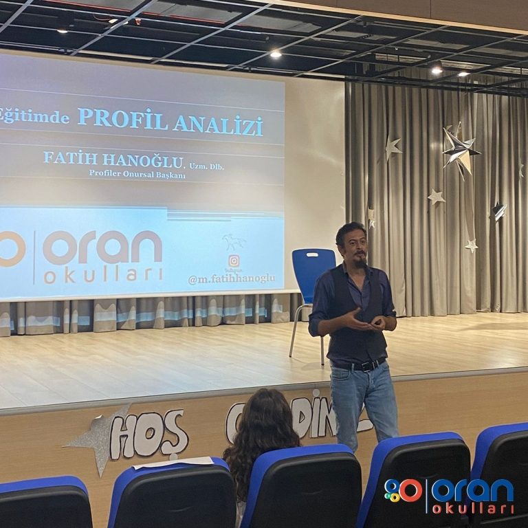 Profil Analizi Uzmanı ve Dil Bilimci Fatih Hanoğlu ile “Eğitimde Profil Analizi” Öğretmen Semineri görseli 1