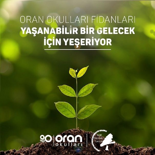 ORAN OKULLARINDAN FİDAN  BAĞIŞI
